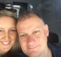 Scott Marston with a woman