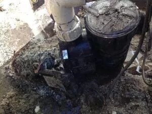 dirty pool pump